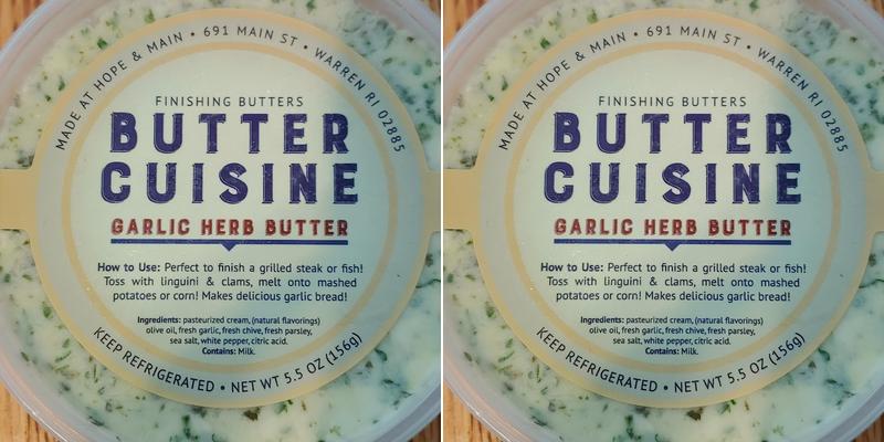 Butter Cuisine Menu