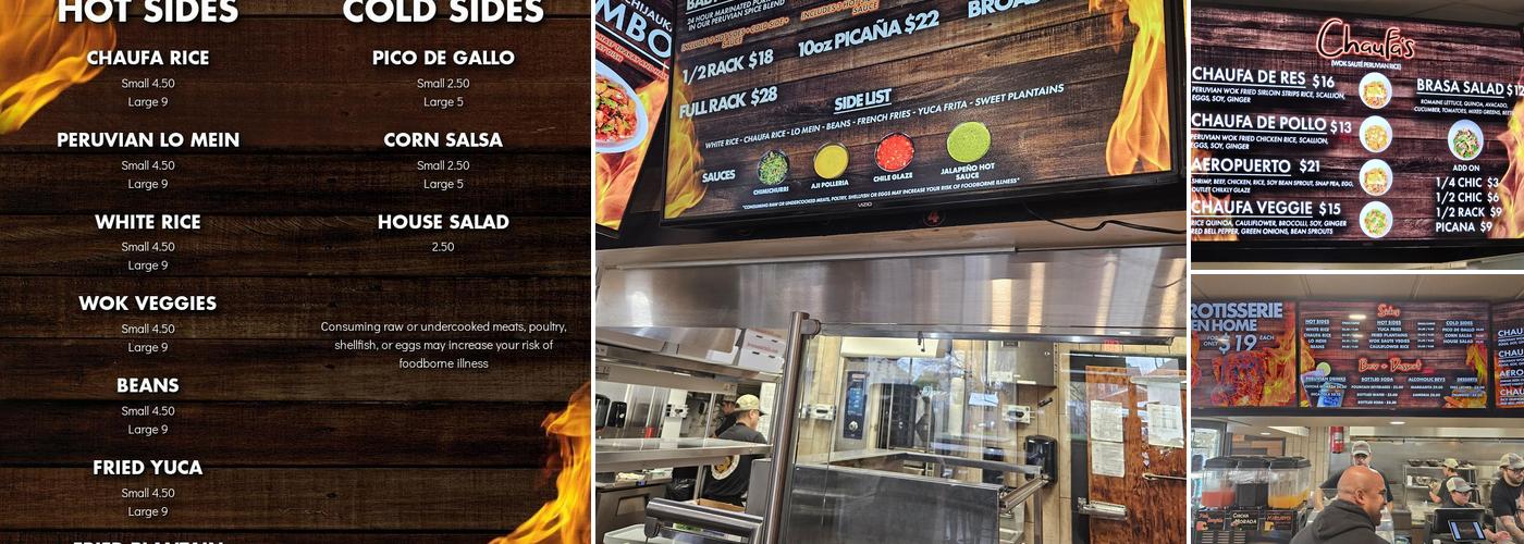 Brasa & Chifa Menu