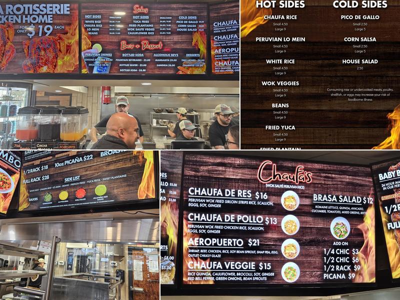 Brasa & Chifa Menu