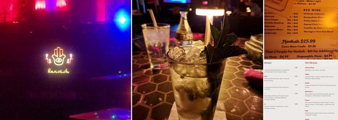 Ranoush Menu