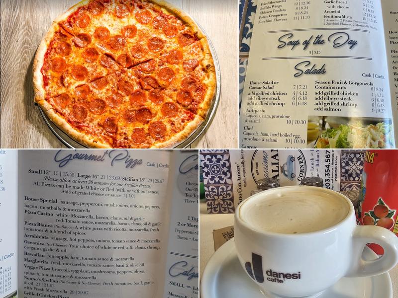 Massimo Italian Corner Menu