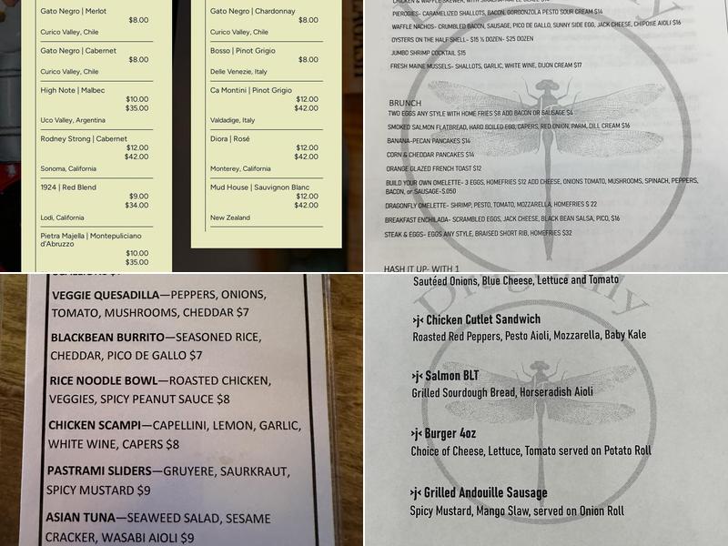 Dragonfly Menu