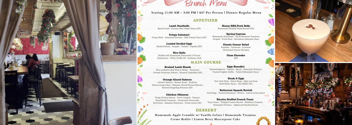 Bora Restaurant Menu