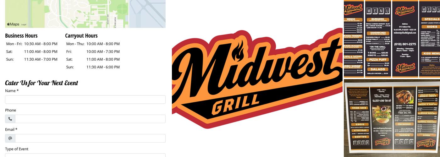 Midwest grill Menu