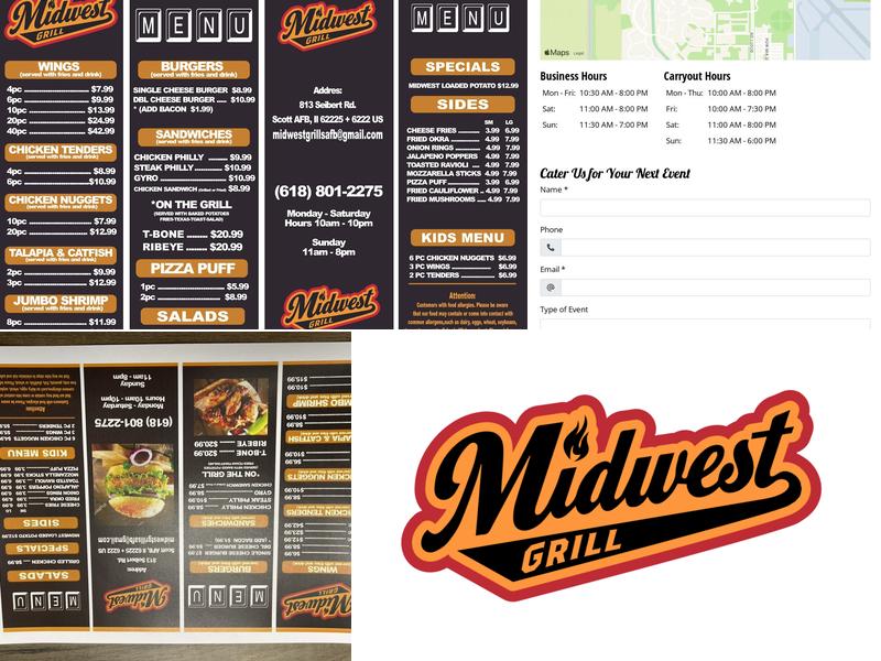 Midwest grill Menu