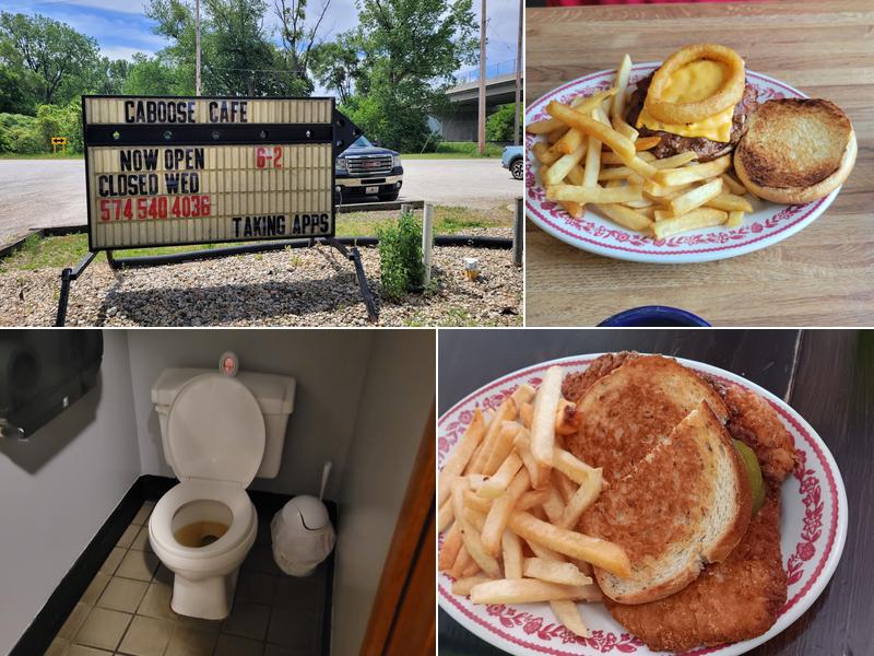 Caboose cafe 4020 E Old US Highway 30, Hamlet