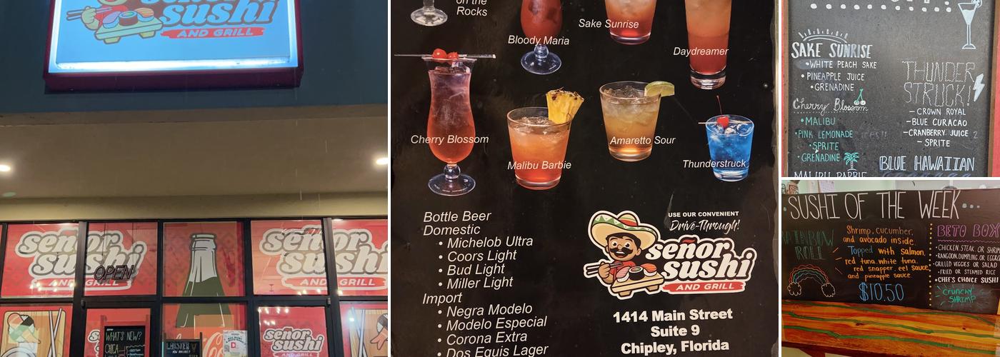 Señor Sushi and Grill Menu