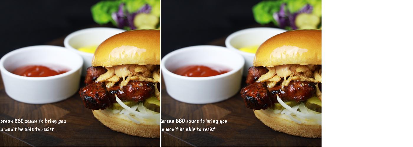 Eclipse 50/50 Burger (Inside Boxete Kitchen) Menu