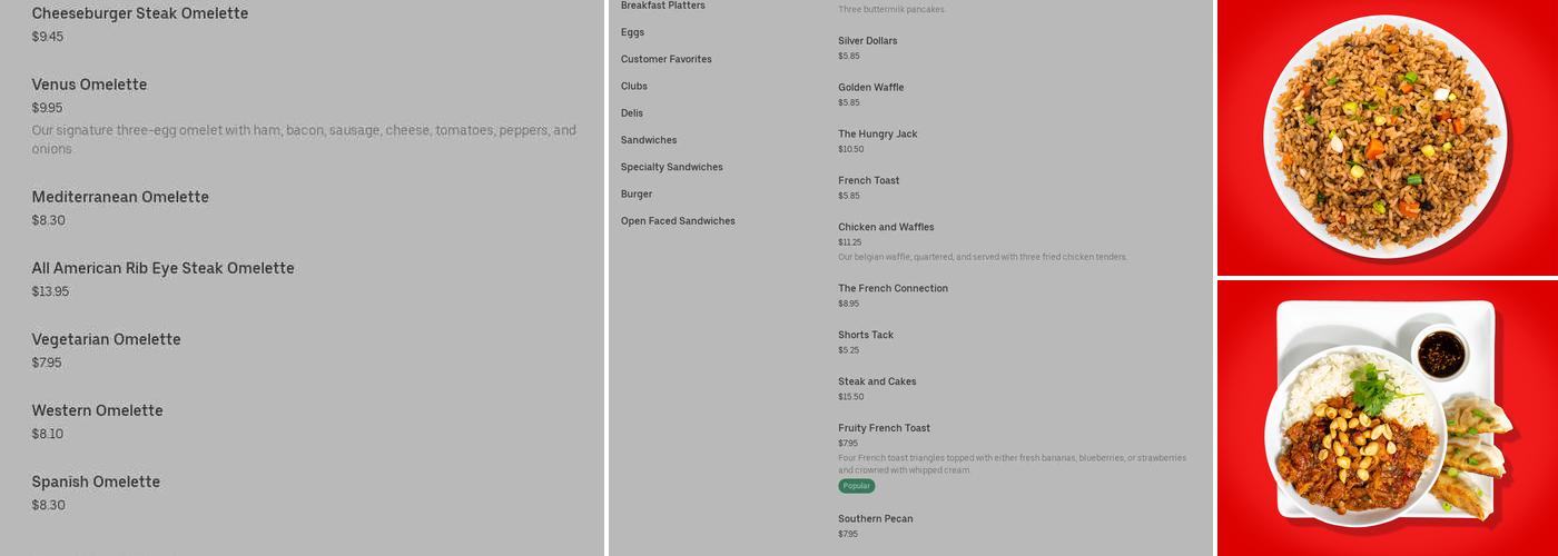 Wow Bao Menu