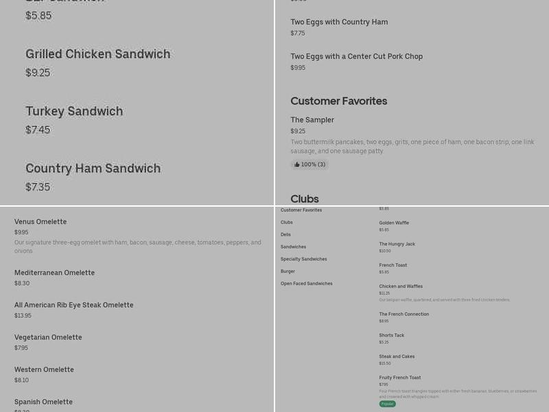 Wow Bao Menu