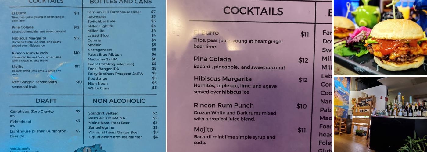 Despacito Menu