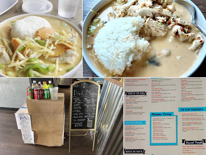 Ta Lew Thai Bistro 2 Menu