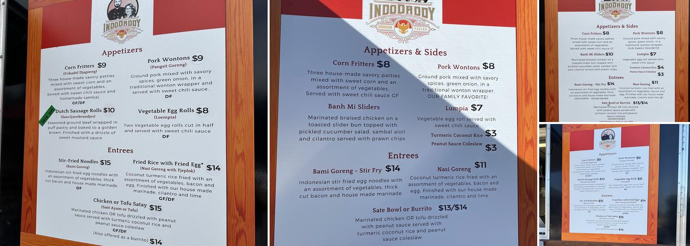 IndoDaddy Menu