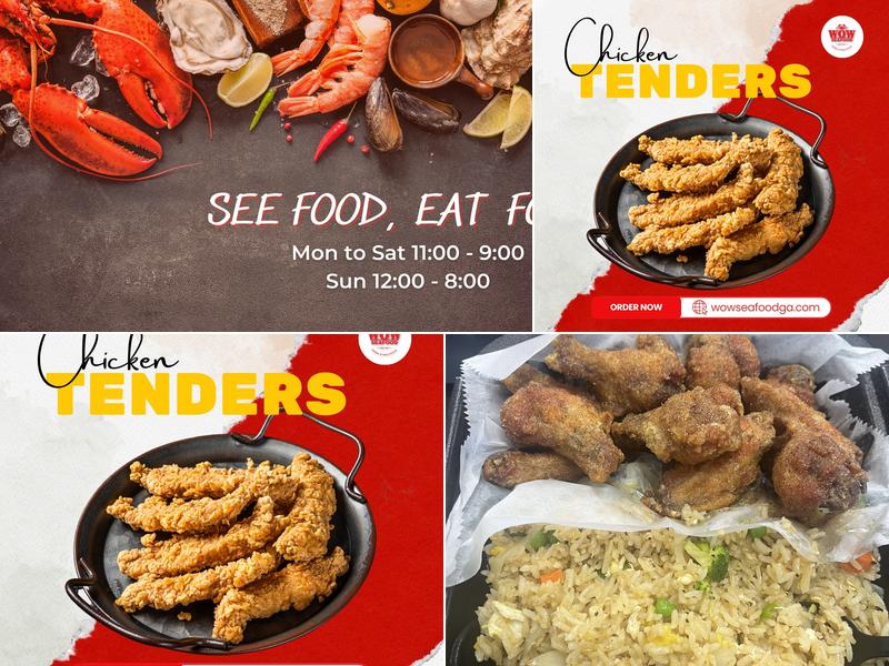 Wow Seafood and Wings Ellenwood