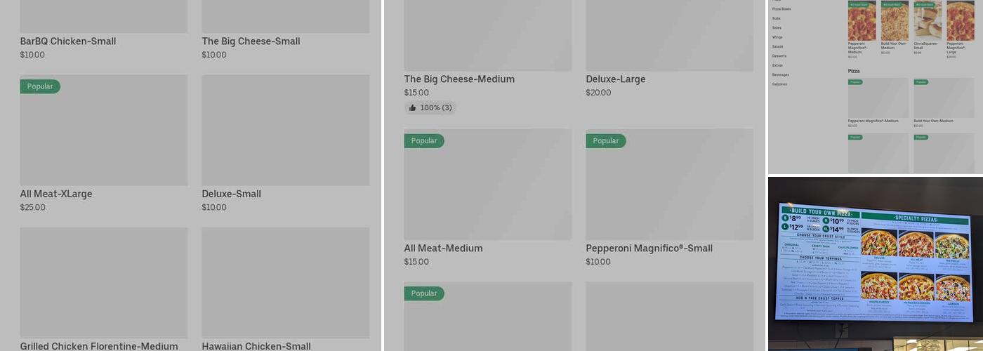 Marco's Pizza Menu