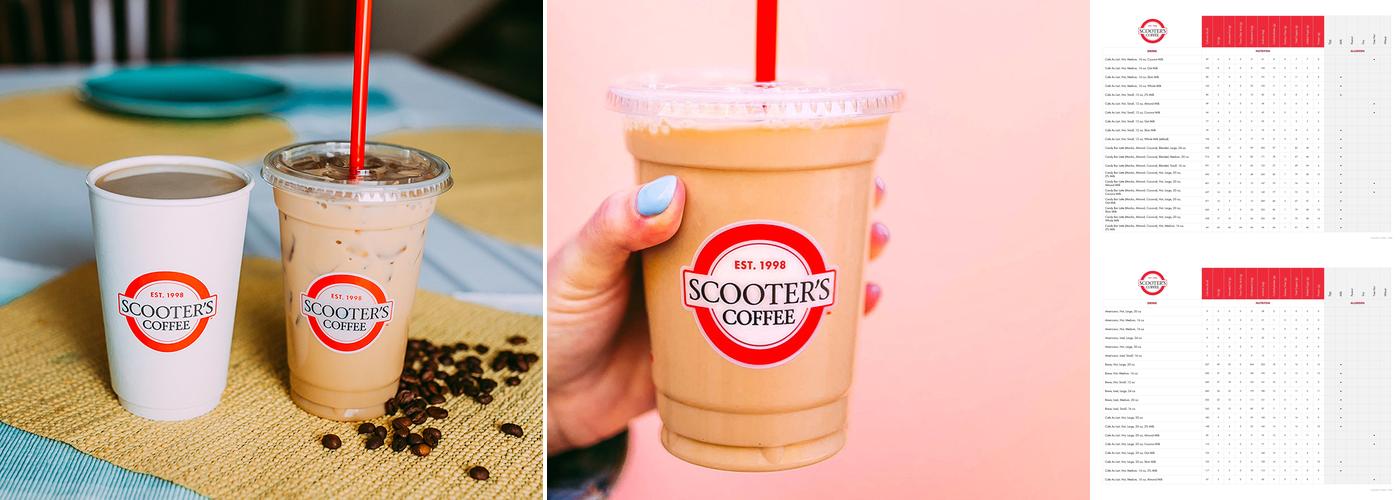 Scooter's Coffee Menu