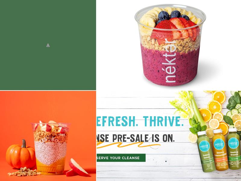 Nekter Juice Bar Menu