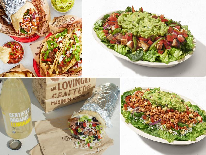 Chipotle Mexican Grill Menu
