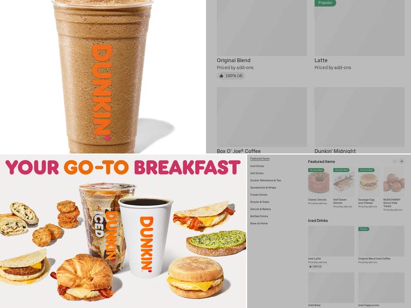 Dunkin' Menu