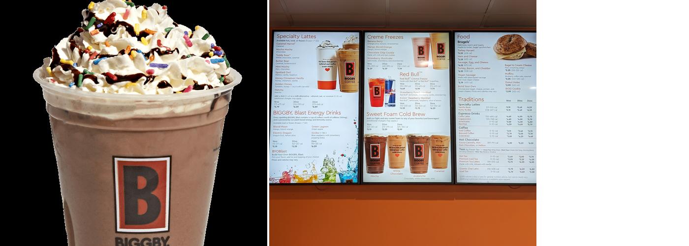BIGGBY COFFEE Menu