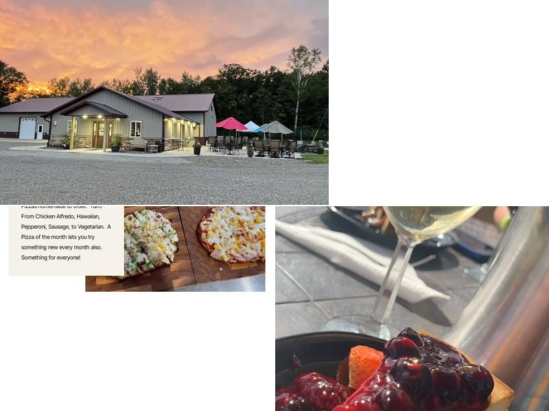 Ann River Winery Menu