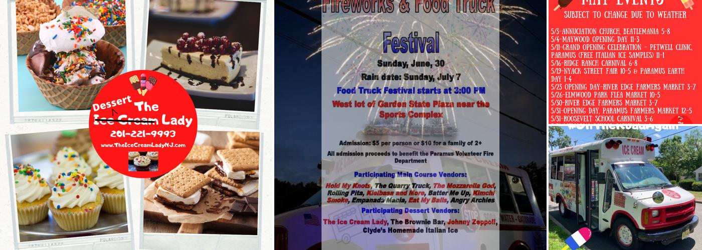 The Ice Cream Lady LLC Menu