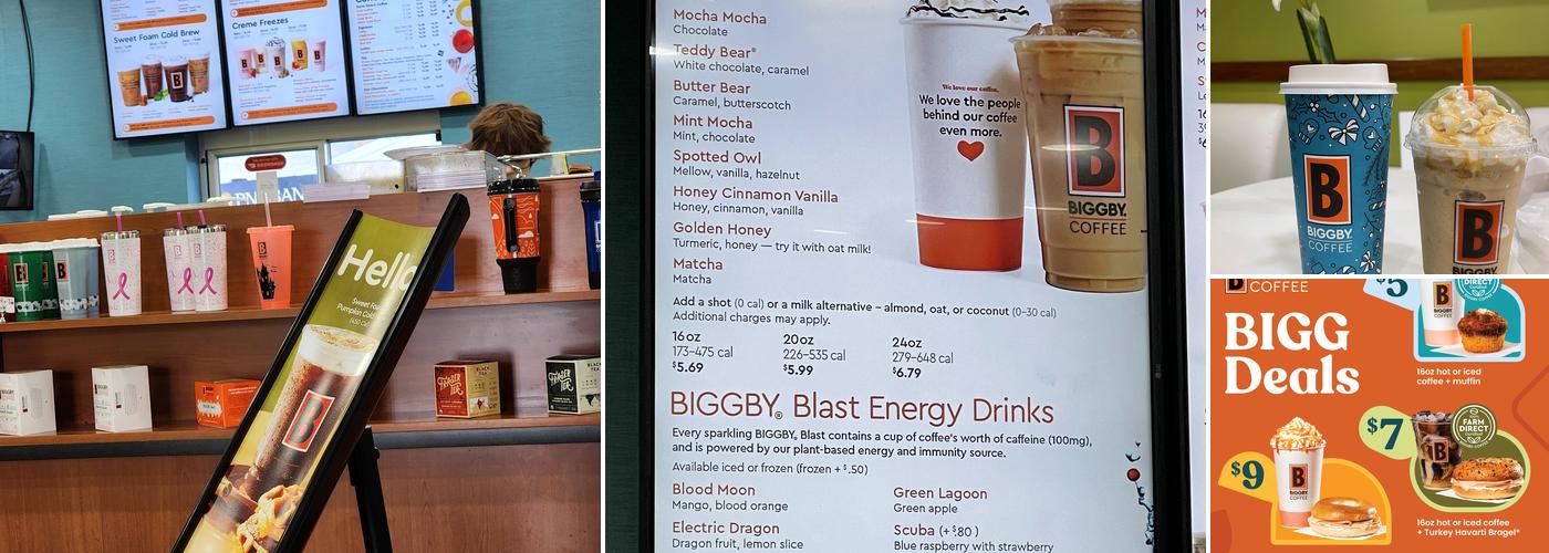 BIGGBY COFFEE Menu