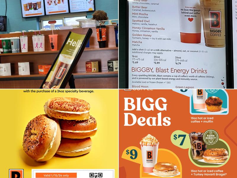 BIGGBY COFFEE Menu