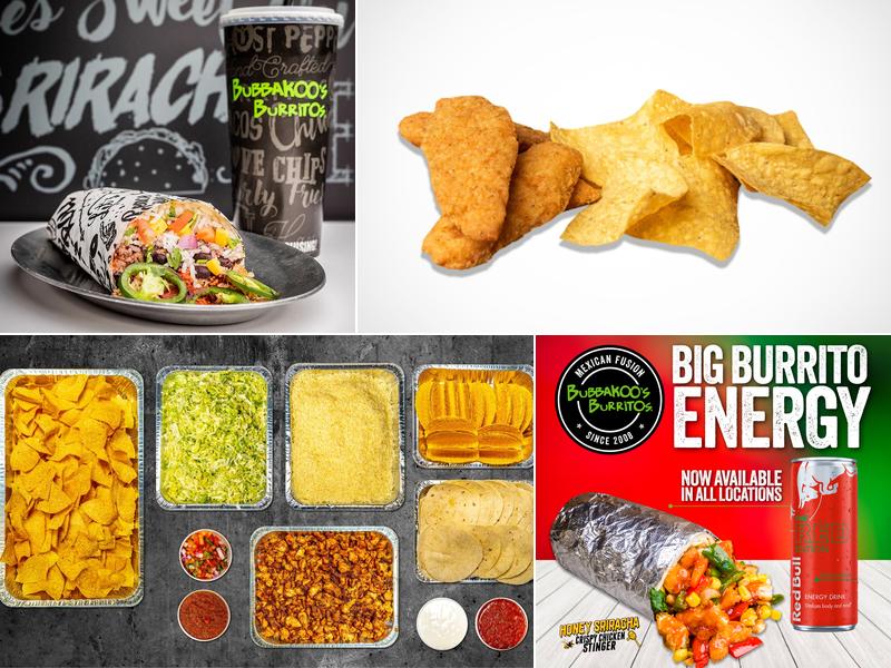 Bubbakoo's Burritos Menu