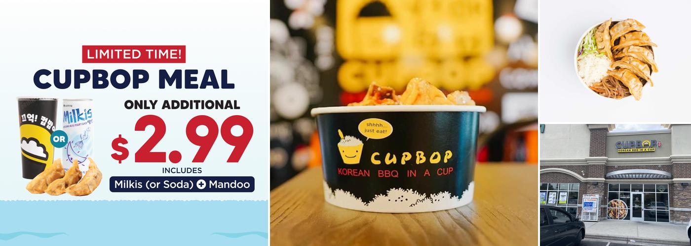Cupbop - Korean BBQ in a Cup
