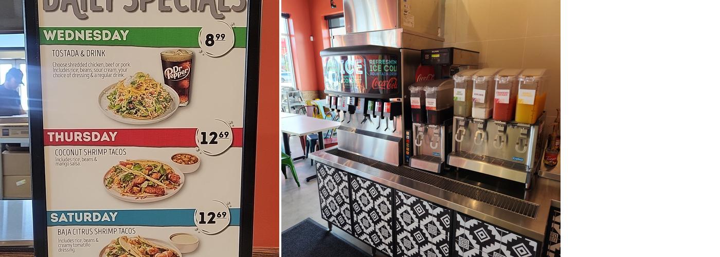 Cafe Rio Fresh Modern Mexican Menu