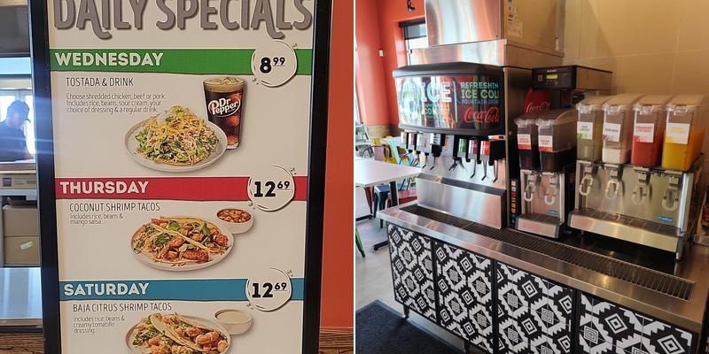 Cafe Rio Fresh Modern Mexican Menu