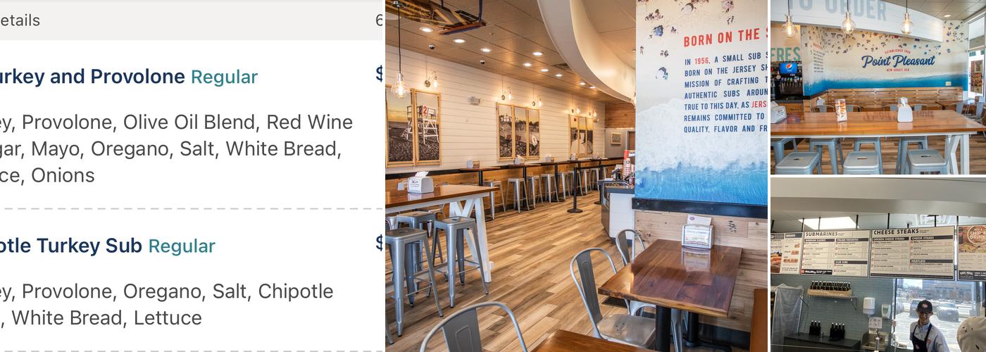 Jersey Mike's Subs Menu