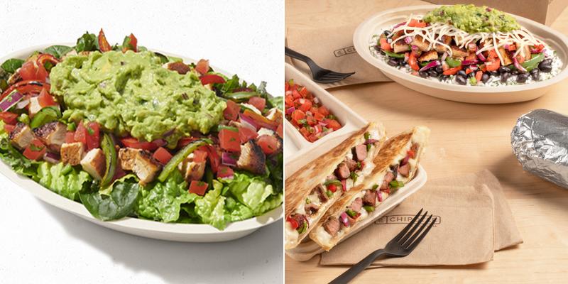 Chipotle Mexican Grill Menu