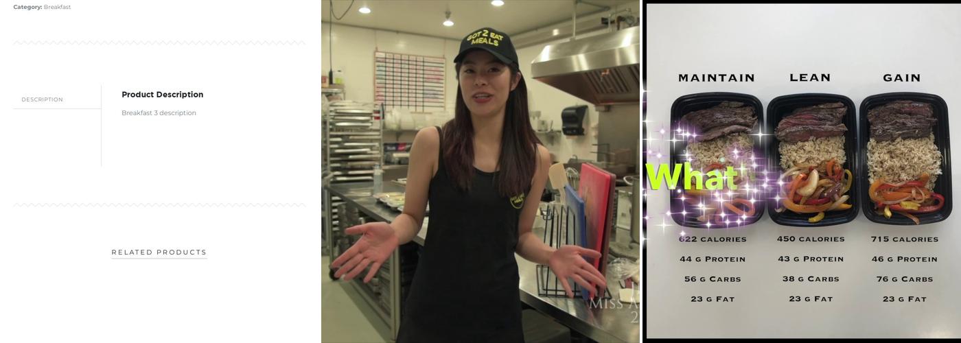 Got 2 Eat Meals Ltd Menu