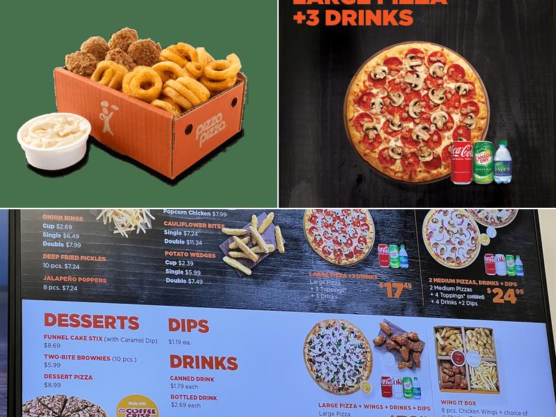 Pizza Pizza Menu