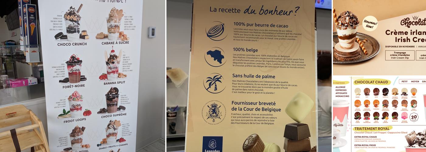 Chocolato Place Portobello Menu