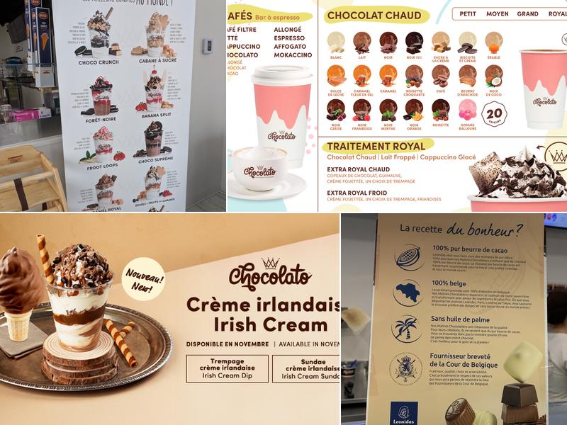 Chocolato Place Portobello Menu