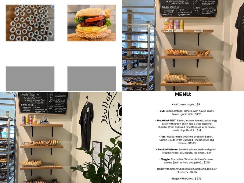 BULLET HOLE BAGELS Menu