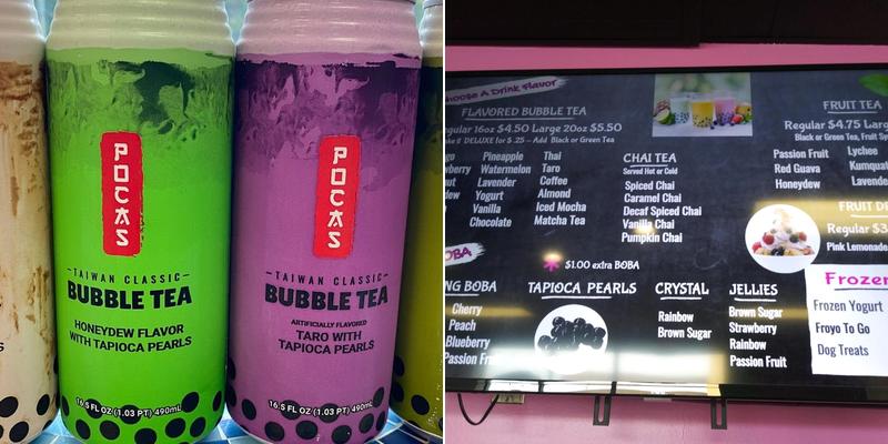 Snickerdoodlz Frozen Yogurt Menu