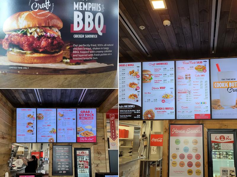 Slim Chickens Menu