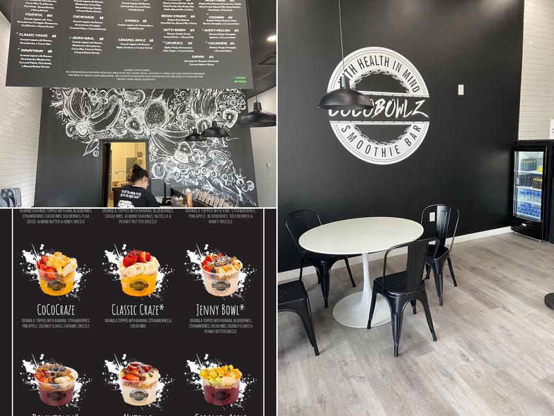 Cocobowlz Easley Menu