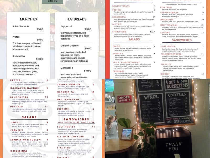 Sip Co. Wine & Beer Menu