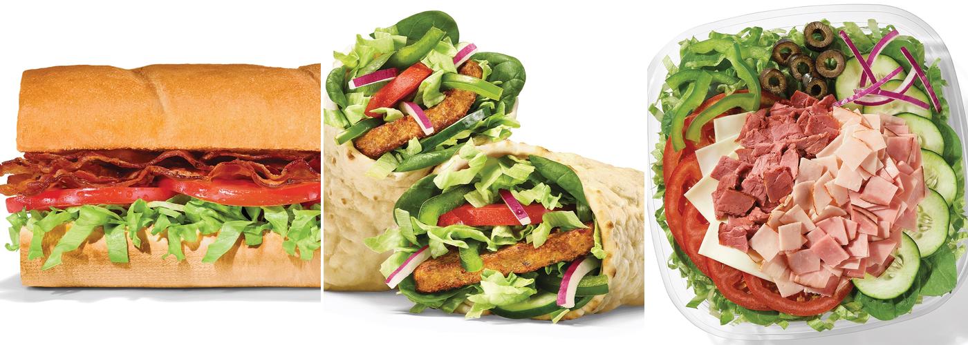 Subway Menu