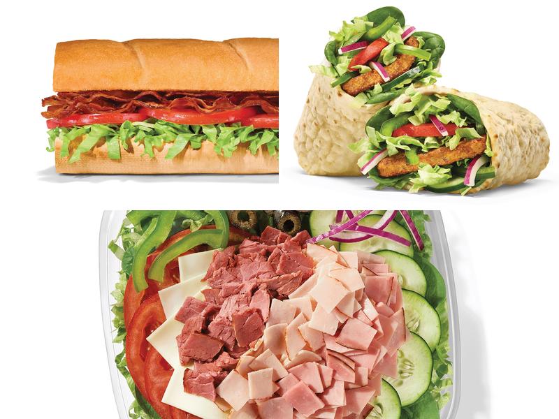 Subway Menu