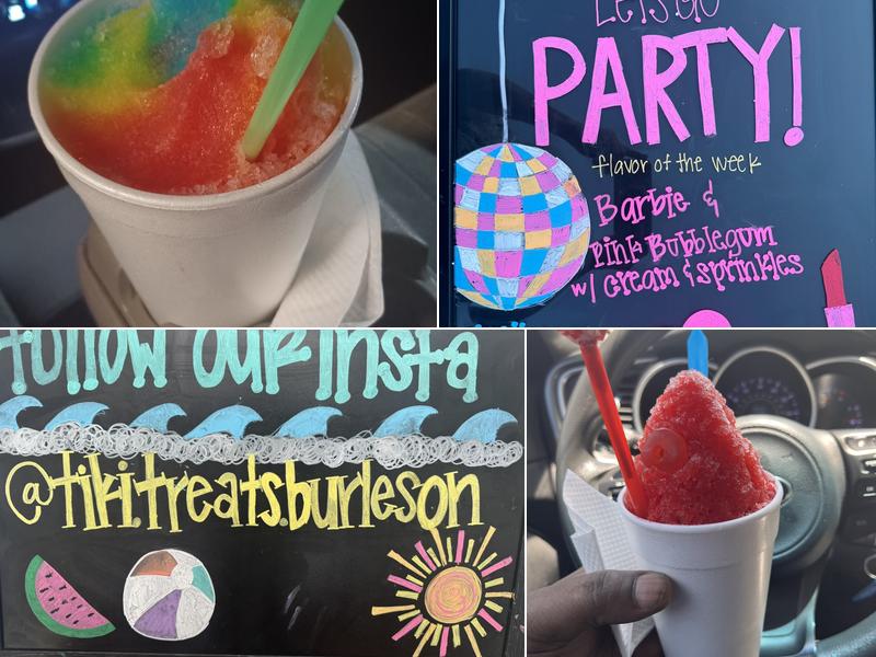 Tiki treats Snow Cones