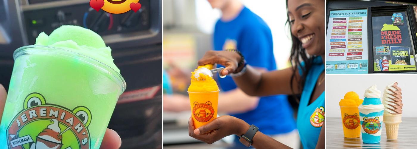 Jeremiah's Italian Ice Menu