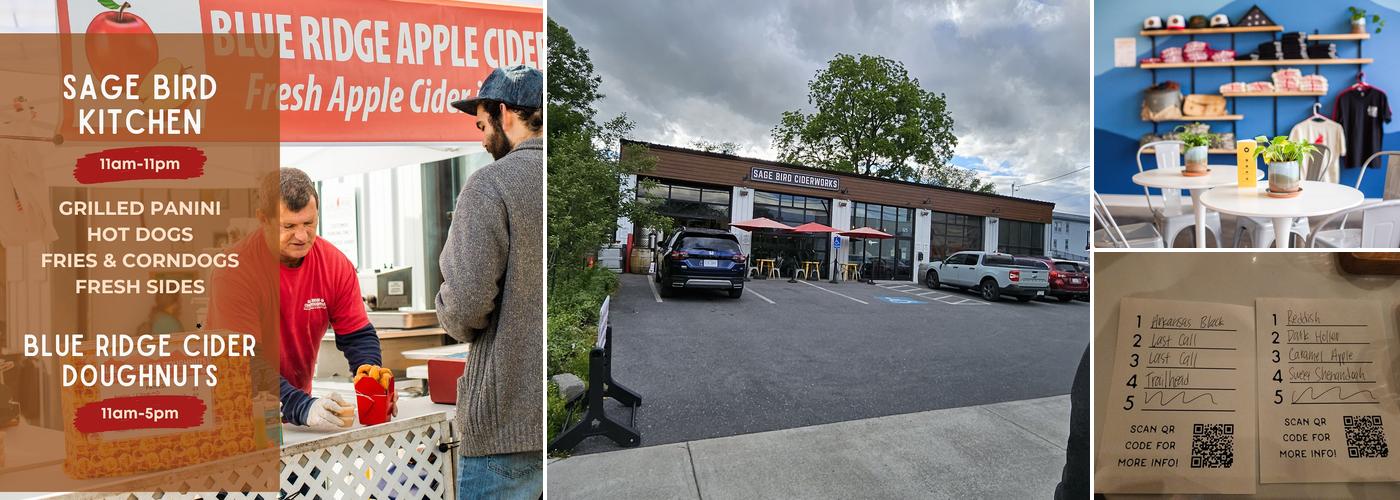 Sage Bird Ciderworks Menu