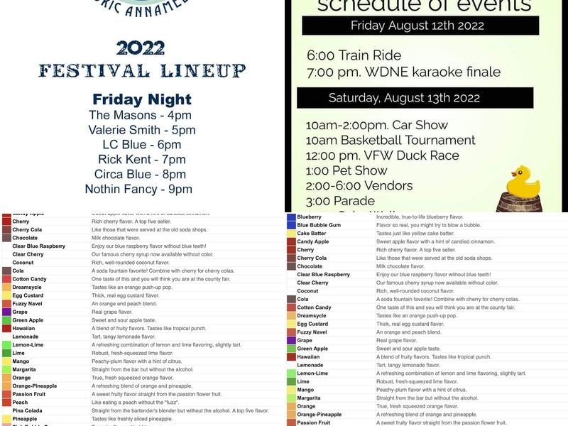 Frostie Frog Mountain States Finest Shaved Ice Menu