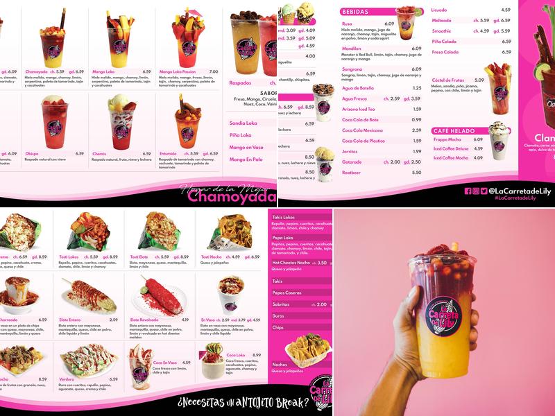 La Carreta De Lily Menu